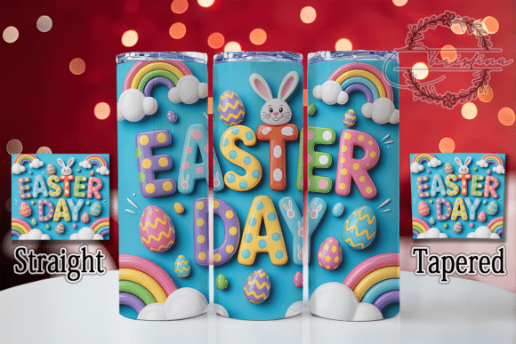 3D Inflated Bunny Egg Tumbler: A Fresh Design for Modern Drinkware Projects