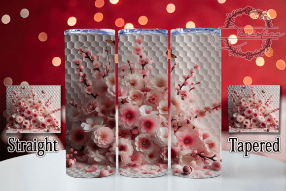 3D Pink Floral Honey Bee Tumbler: Design Insights and Practical Tips