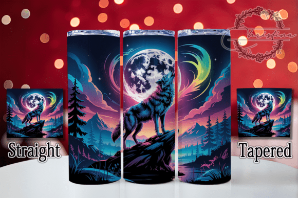 Exploring the 3D Scenic Yellowstone Wolf Tumbler Design: A Creative Digital Download for Custom Drinkware