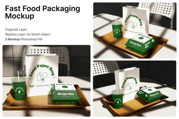 Fast Food Packaging 3D Mockup: Avoiding Common Mistakes and Making the Right Choice