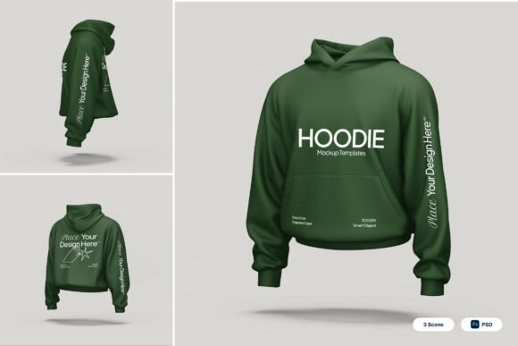 Hoodie 3D Mockup: Elevating Streetwear Design with Realism and Style