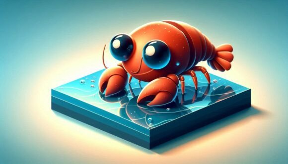 Isometric 3D Crab: A Unique Visual Asset for Creative Projects