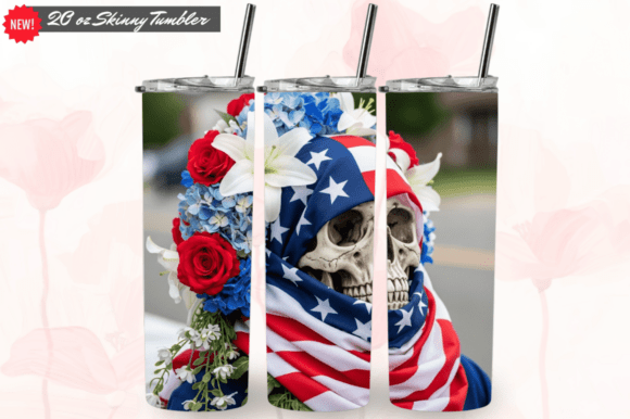 Patriotic Skull 3D 20oz Tumbler Wrap PNG: Avoiding Common Mistakes for Perfect Sublimation Results