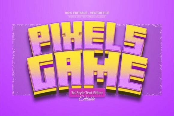 Unlocking Creativity: The Rise of the Pixels Game Neon Gradient 3D Text Effect